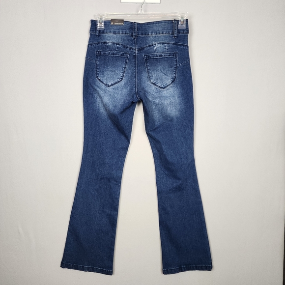 Zoe + Pheobe Jeans Boost and Slim High Rise Boot Cut Size 6 - Picture 4 of 7